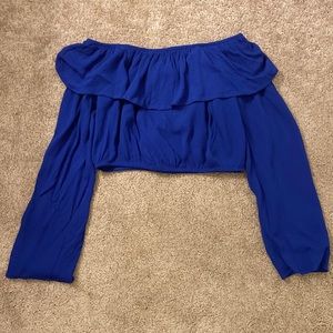 Off The Shoulder Cropped Top